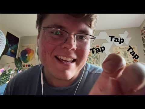 Camera Tapping, Close Whispers in a Rain Storm | Eclectic ASMR