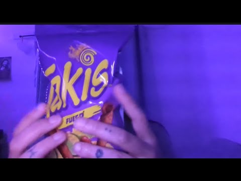 ASMR trying takis for the first time ever 💟