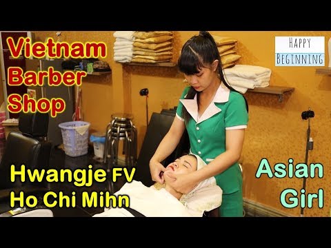 Vietnam Barber Shop HCM ASIAN GIRL - Hwangje (Ho Chi Mihn City, Vietnam) FULL VERSION