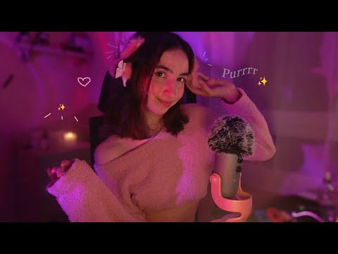 ASMR ✨ Te MIMO con CARICIAS y Palabras DULCES 🍮🍰