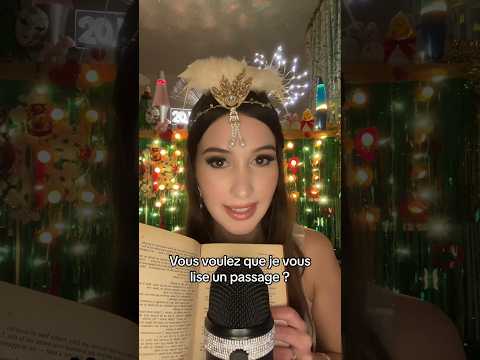 ✨ASMR Lecture✨ #asmr #lecture #1920s #relax #humour #frenchasmr #vintagestyle #asmrtist #readingasmr