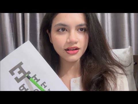 ASMR- Cranial Nerve Exam (Tapping, Scratching, Inaudible whispers, Mouth Sounds, Hand sounds)