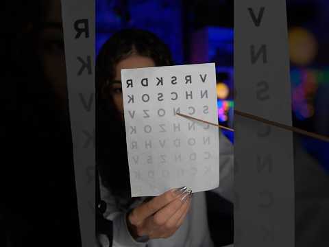 asmr testando a sua visão 😎