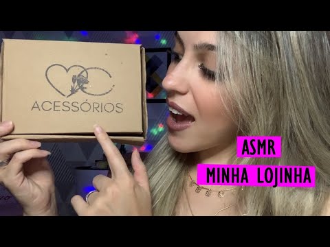 ASMR NÃO INTENCIONAL - MINHA LOJINHA ONLINE DE BIJOUX