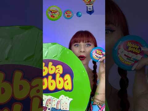 ASMR Giant Hubba Bubba Bubble Gum #shorts