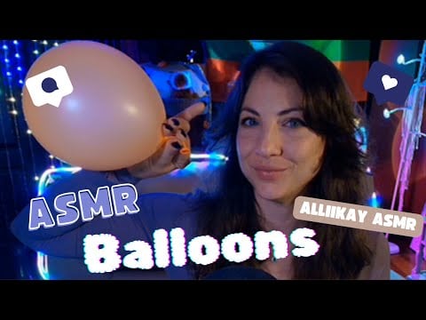 ASMR Inflating Balloons