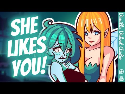 Fairy Helps a Shy Bridge Troll Confess to You (Monster Girl ASMR Roleplay • Sharing You • Kisses)