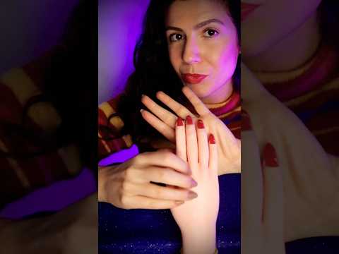 Voce esta fazendo alongamento de unhas #asmr