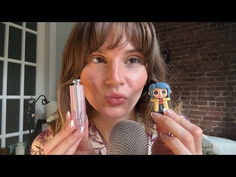 ASMR OVER EXPLAINING RANDOM THINGS (up close clicky whispers)