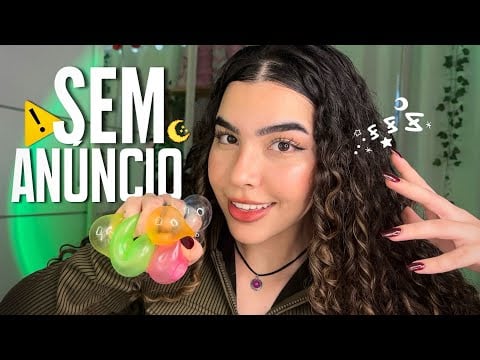 ASMR SEM ANÚNCIO NO MEIO PARA DORMIR SEM INTERRUPÇÃO 😴💤