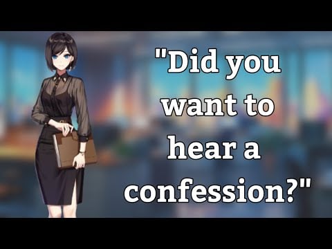 {Asmr} Tsundere boss confesses at christmas party [f4a] [office party] [confession] [kissing]