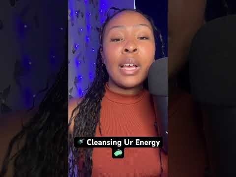 🚿 Cleansing Ur Energy 🧼 #asmrforsleep #crystal #healing #reikihealing #asmr #asmrreiki