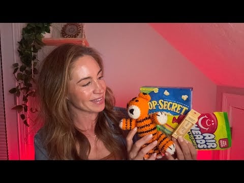 ASMR | 🎁 ASMR Care Package for My Niece | Snacks, Self-Care & Homemade Gifts ✨📦
