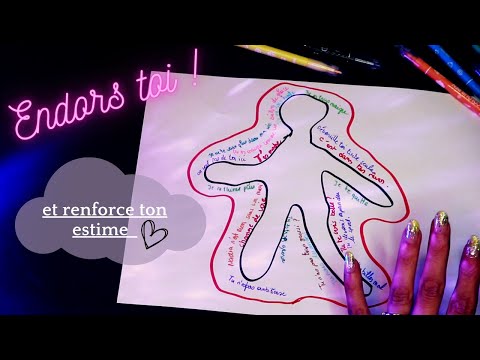 💤 ASMR - retrouve ton estime - détente et sommeil (chuchotement, sons d'écriture, musiques douces)