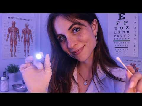 ASMR Roleplay Médecin 👩🏻‍⚕️ Examen médical complet