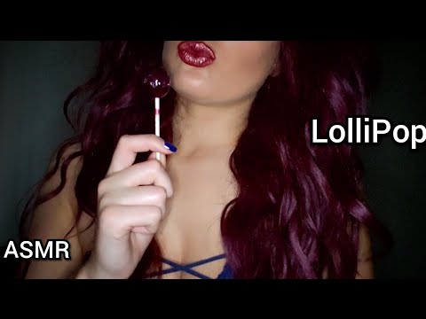 ASMR Lollipop/ Sucker Sounds, Mouth Sounds, Wrapper Sounds