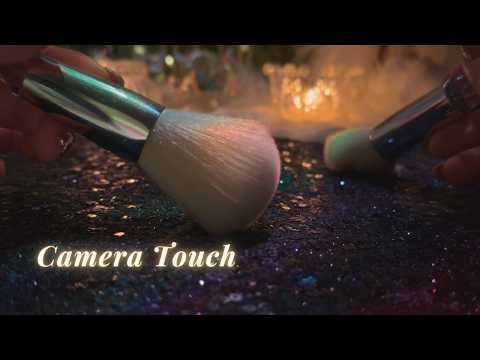 ASMR Soft Camera Touch & Brushing📸 Relaxing Tingles🪽(with BGM)