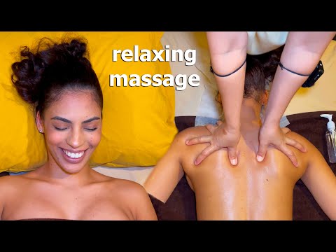 ASMR: Relaxing Chinese Full Body Oil Massage for Instant Sleep!