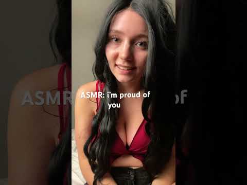 i'm proud of you 🤍#asmr #affirmations #girlfriendasmr #comfort #whisper