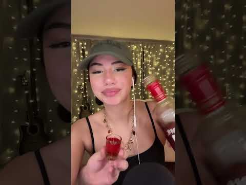 ASMR shots #asmr #visualtingle #mukbang #mouthwhisper