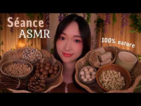 ASMR 🌿 100% NATURE | visuels, bruitages immersifs, scooping… & sons relaxants 🌰🌾🍂