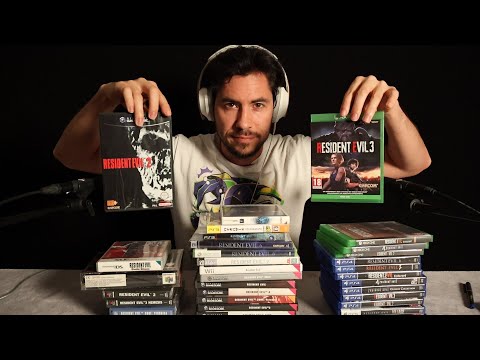 ASMR tous mes jeux Resident Evil