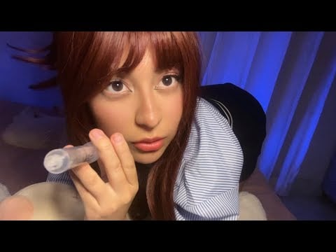 asmr/Doctora te hace una revisión Rápida y CAOTICA