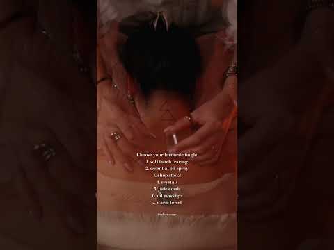 full video out now for deep relaxation 😴#relax #triggersforsleep #asmrsoft #asmr  #asmrmassage
