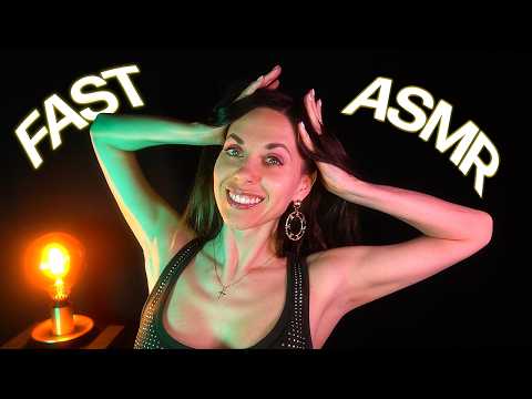 Fast & Aggressive Head Massage ASMR,  mouth sounds, hand sounds ASMR #asmr #fastasmr
