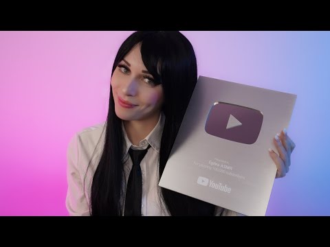 ASMR Silver Button unboxing | Thank you so much!