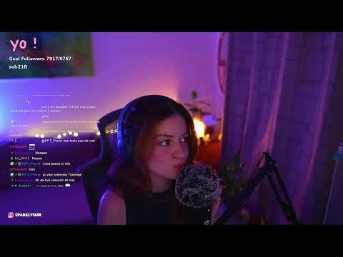 ASMR LIVE  : chuchotements, plein de triggers et on discute ! (NO PUB)