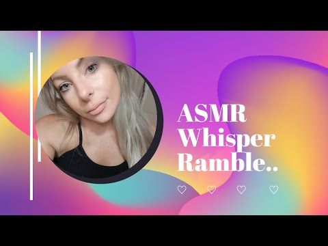 ASMR WHISPERED RAMBLE 💤 Blue Yeti Mic 🎙