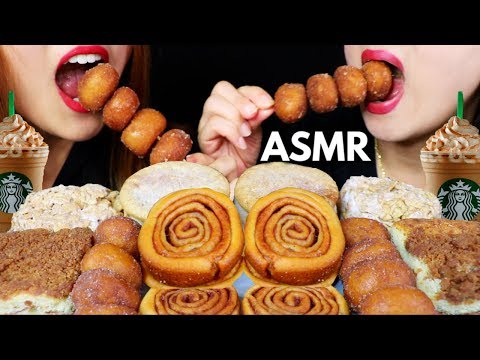 ASMR CINNAMON ROLLS, ICE CREAM, COFFEE CAKE, CINNABON, CEREAL TREAT) 리얼사운드 먹방 | Kim&Liz ASMR