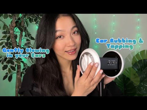 ASMR Breathy Whispers & Gentle Ear Blowing👂🏼Clicky Mouth Sounds ...