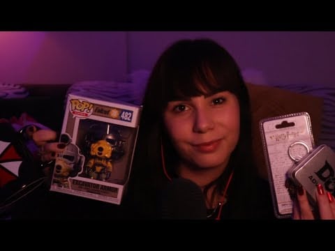 [Magyar ASMR] Megmutatom a gaming kollekciómat 🎮 - relikviák, emlékek