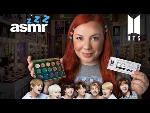 ASMR Español 💄 MAQUILLAJE Para Concierto de BTS Roleplay  🎀