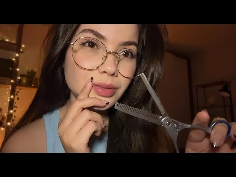 ASMR CORTE DE CABELO MASCULINO💇💙