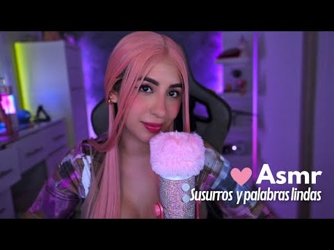ASMR 🌸 Susurros Suaves y palabras lindas✨💋para Dormir Plácidamente 