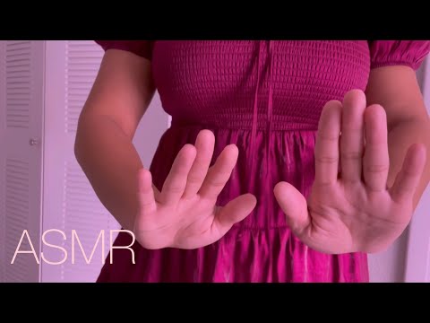 {ASMR} positive affirmations for SELF LOVE - with hand movements & ￼whispers