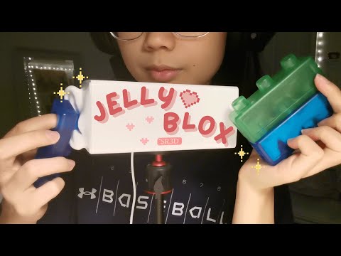 asmr | sometimes i put the jelly blox in your ears, sometimes i'm don't