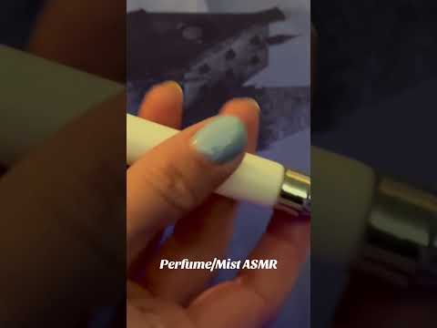 ASMR - Showing my current mists/perfume (tapping, spritzing) #asmr #asmrvideos #asmrsounds #perfume
