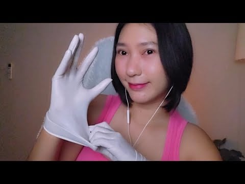 ASMR Latex Gloves Lotion Sounds 🧤🧴