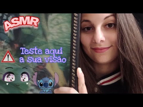 ASMR | TESTANDO A SUA VISÃO (FAST) 👁💤