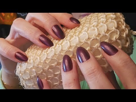 ASMR Aggressive Sponge Scratching | No Talking 