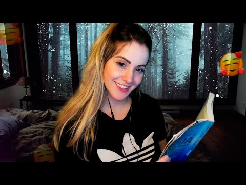 ASMR - NAMORADA CARINHOSA EM LUA DE MEL NA CABANA 🙈