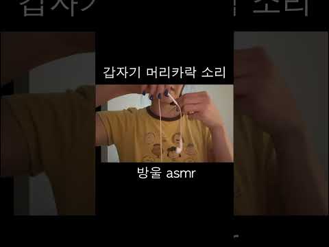 머리카락 asmr