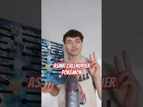 asmr calendrier Pokémon