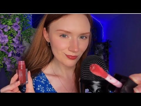 ASMR live🥱Time Stamps ✨Makeup,Spit painting, Inaudible whisper  Chocolate melt, Coconut Rain😴