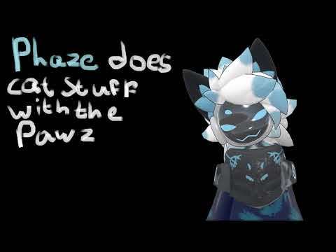 [Furry ASMR] Phaze does cat stuff with the pawz [Paws] [Nyas] [Ear licks]