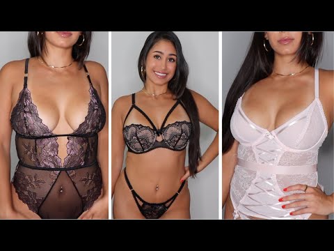 ASMR | Adore Me Lingerie/Bra & Panty Try-On! (Close-Up Whispering & Inaudible Mouth Sounds)